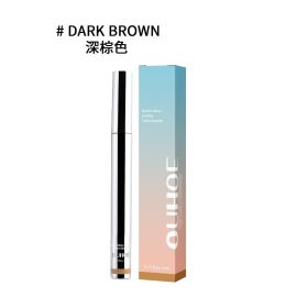 OUHOE Peel Lip Liner, Plump Lip Lines Show Lip Color Without Makeup Peeling Lip Liner (Option: Dark brown-2pcs)
