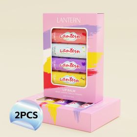 Color-Changing Lipstick, Lip Balm Set & Lip Gloss, Long-lasting Moisturizing Color-changing 2 In1 Formula, Suitable For All Skin Types, Provides (Option: 2PCS)